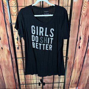 Torrid - Graphic Tee - Black - 1x -